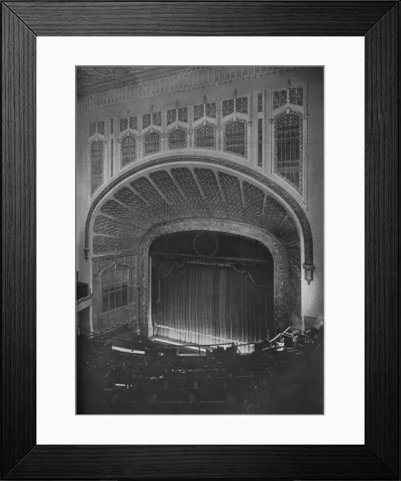 Framed Print : Auditorium, California Theatre, San Francisco, California, 1922 Framed Print : Auditorium, California Theatre, San Francisco, California, 1922