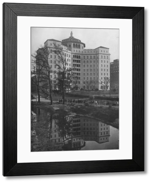 Framed Print : General view from Central Park, Fifth Avenue Hospital, New York City, 1922 Framed Print : General view from Central Park, Fifth Avenue Hospital, New York City, 1922