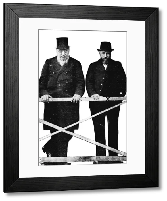 Framed Print : Brother Boers at the Bar, 1900 Framed Print : Brother Boers at the Bar, 1900