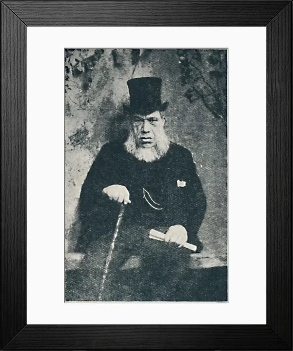 Framed Print : President Krugers double: Mr. John Mutch, 1900 Framed Print : President Krugers double: Mr. John Mutch, 1900