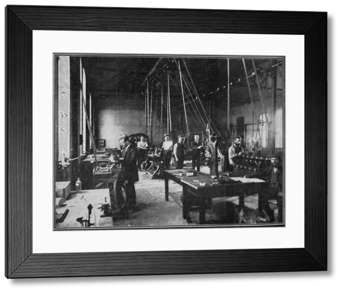 Framed Print : In the Transvaal - The Pretoria Mint before it was taken over by the British, 1900 Framed Print : In the Transvaal - The Pretoria Mint before it was taken over by the British, 1900