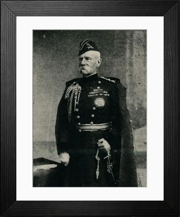 Framed Print : Field-Marshal Lord Roberts, K. P. V. C. 1902. Artist: Robinson & Sons Framed Print : Field-Marshal Lord Roberts, K. P. V. C. 1902. Artist: Robinson & Sons