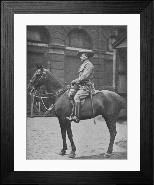 Framed Print : A Trooper in the Rhodesian Horse, 1902. Artist: William Gregory & Co Framed Print : A Trooper in the Rhodesian Horse, 1902. Artist: William Gregory & Co