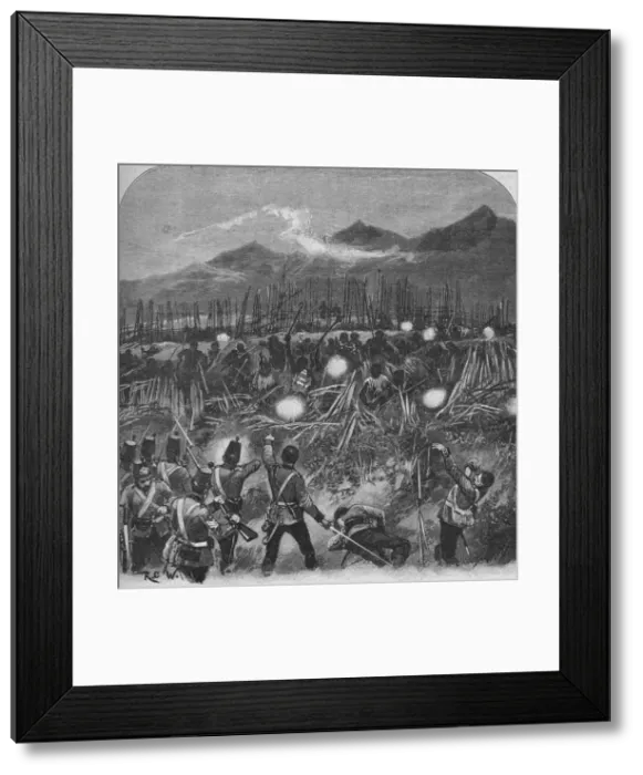 Framed Print : The Attack, 1902. Artist: R. O. W Framed Print : The Attack, 1902. Artist: R. O. W