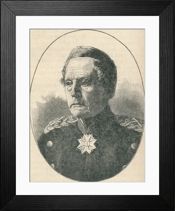 Framed Print : Count Von Moltke, 1902 Framed Print : Count Von Moltke, 1902