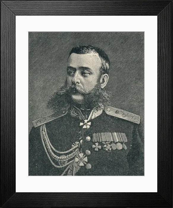 Framed Print : General Skobeleff, 1902 Framed Print : General Skobeleff, 1902
