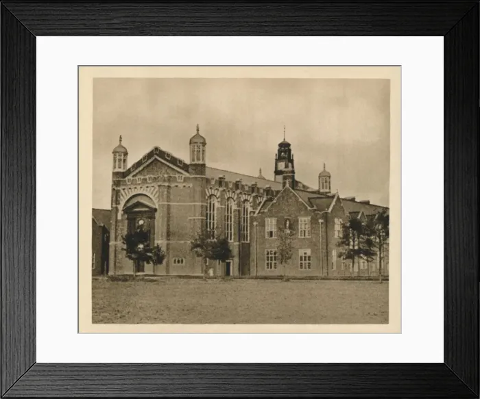 Framed Print : Christs Hospital, 1923 Framed Print : Christs Hospital, 1923