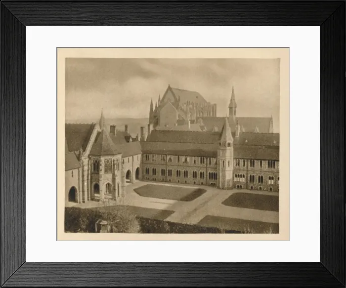 Framed Print : Lancing College, 1923 Framed Print : Lancing College, 1923