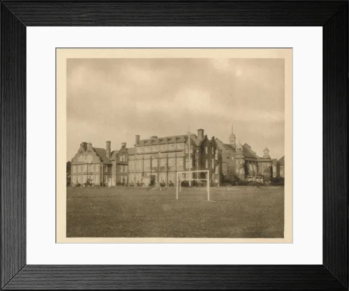 Framed Print : King Edward VII School. Kings Lynn, 1923 Framed Print : King Edward VII School. Kings Lynn, 1923