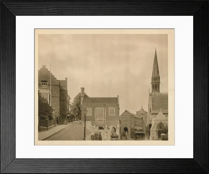 Framed Print : Harrow School, 1923 Framed Print : Harrow School, 1923