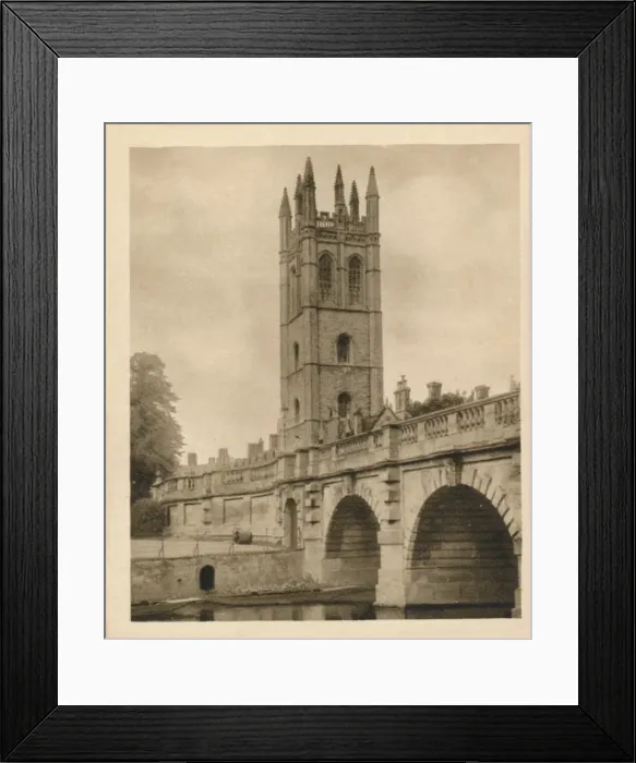 Framed Print : Magdalen College, 1923 Framed Print : Magdalen College, 1923