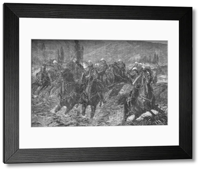 Framed Print : Action in the Chardeh Valley, (Dec. 11, 1879), Trying to Save the Guns, 1879, (c1880) Framed Print : Action in the Chardeh Valley, (Dec. 11, 1879), Trying to Save the Guns, 1879, (c1880)