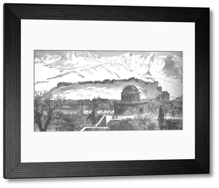Framed Print : View in Cabul: The Bala Hissar and Part of the City from Deh Afghan, c1880 Framed Print : View in Cabul: The Bala Hissar and Part of the City from Deh Afghan, c1880