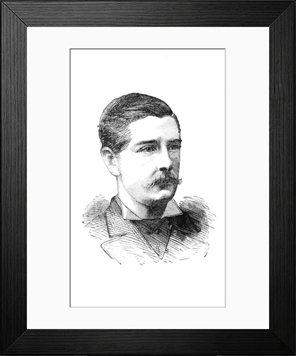 Framed Print : Lieutenant Coghill, c1880 Framed Print : Lieutenant Coghill, c1880