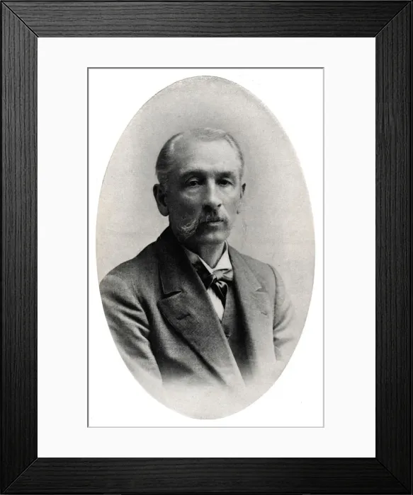 Framed Print : Professor James Long, c1916, (1917) Framed Print : Professor James Long, c1916, (1917)