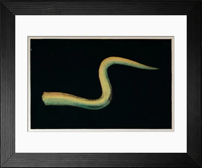 Framed Print : A Thought-Form of Watchful Jealousy, c1916, (1917)
