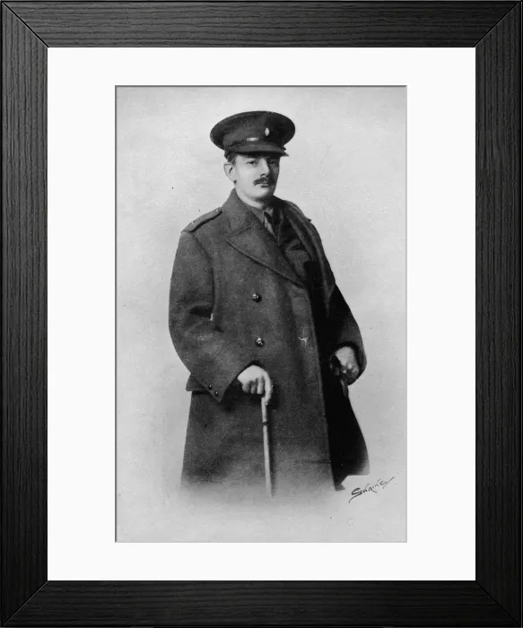 Framed Print : Lieut. G. Herbert Whyte, c1908, (1917). Artist: Swaine & Co Framed Print : Lieut. G. Herbert Whyte, c1908, (1917). Artist: Swaine & Co