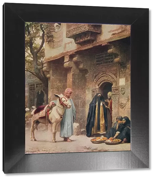 A Scene in Cairo, 1878, (1917). Artist: Frederick Arthur Bridgman