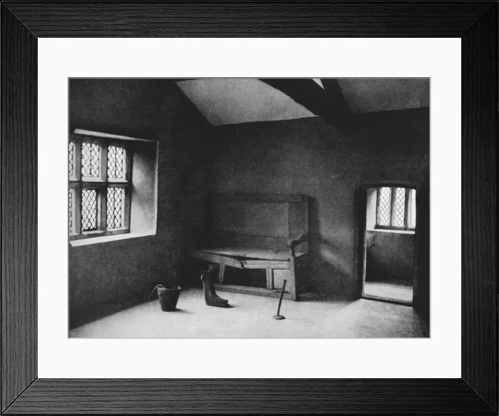 Framed Print : Interior of Robins Hoods Room, c1910, (1912). Artist: H Robinson Framed Print : Interior of Robins Hoods Room, c1910, (1912). Artist: H Robinson