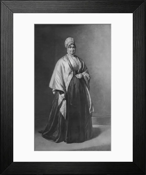 Framed Print : Mrs. Elizabeth Fry (1780-1845), c1843, (1912). Artist: George Richmond
