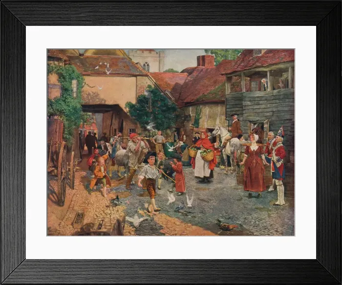 Framed Print : The Fool Who Would Please Every Man, 1903, (1912). Artist: Byam Shaw Framed Print : The Fool Who Would Please Every Man, 1903, (1912). Artist: Byam Shaw