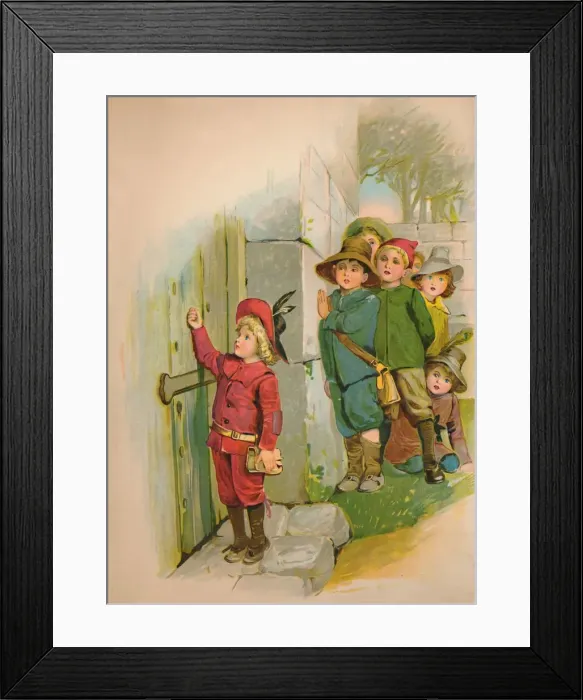 Framed Print : Hop-o -my-Thumb, 1903 Framed Print : Hop-o -my-Thumb, 1903