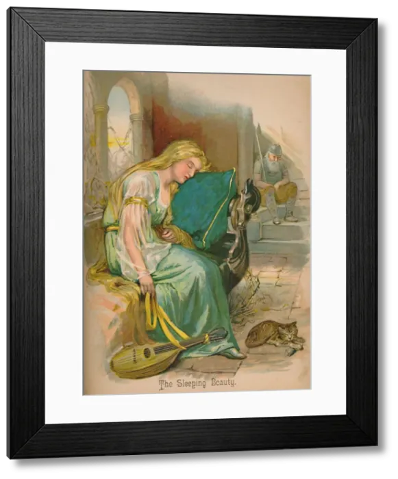 Framed Print : The Sleeping Beauty, 1903 Framed Print : The Sleeping Beauty, 1903