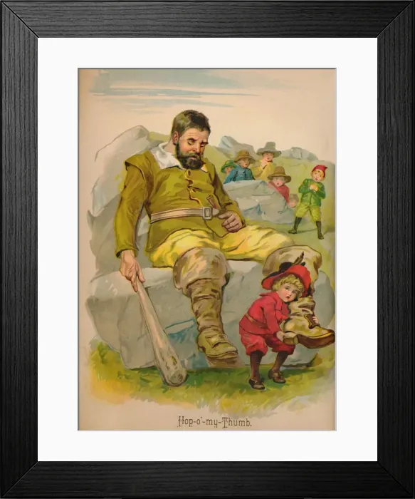 Framed Print : Hop-o -my-Thumb, 1903 Framed Print : Hop-o -my-Thumb, 1903