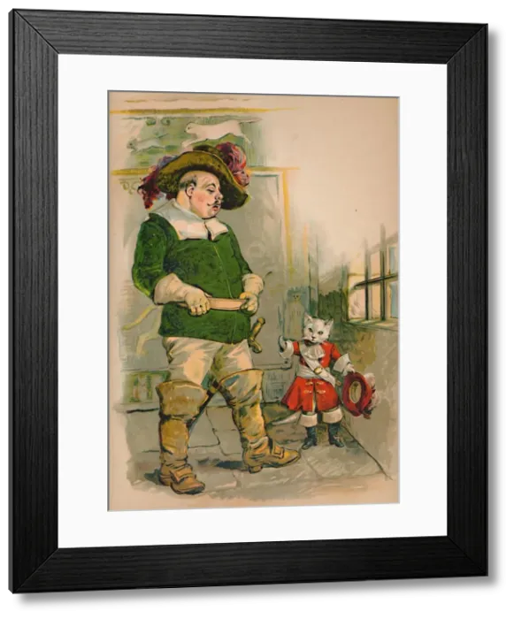 Framed Print : Puss in Boots, 1903 Framed Print : Puss in Boots, 1903