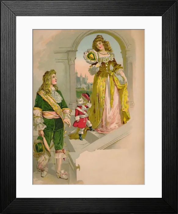 Framed Print : Puss in Boots, 1903 Framed Print : Puss in Boots, 1903