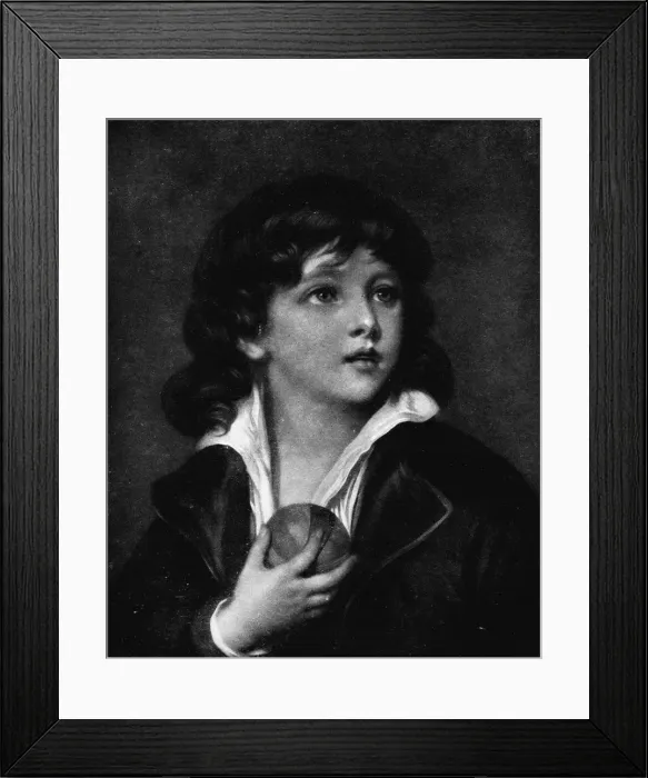 Framed Print : The Young Dauphin, c1775, (1917). Artist: Jean-Baptiste Greuze Framed Print : The Young Dauphin, c1775, (1917). Artist: Jean-Baptiste Greuze