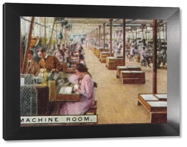 A Cigarette Machine Room, 1926