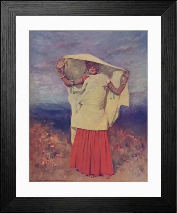 Framed Print : Late Afternoon, 1903. Artist: Mortimer L Menpes Framed Print : Late Afternoon, 1903. Artist: Mortimer L Menpes