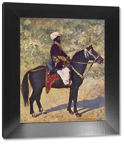 Horseman at the Bombay Camp, 1903. Artist: Mortimer L Menpes