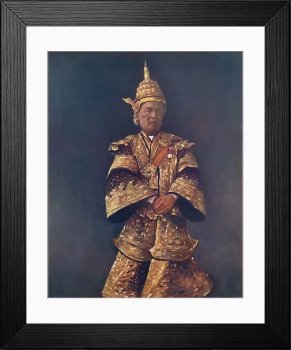 Framed Print : Shan Chef at the Durbar, 1903. Artist: Mortimer L Menpes Framed Print : Shan Chef at the Durbar, 1903. Artist: Mortimer L Menpes