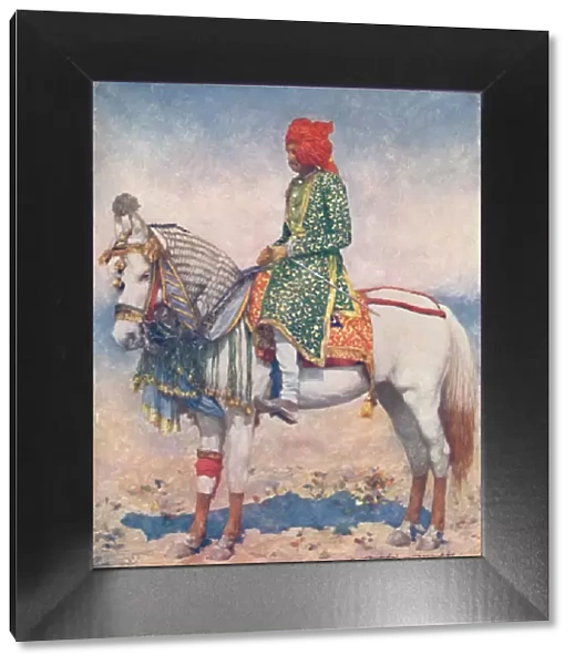 A Performing Horse from the Alwar State, 1903. Artist: Mortimer L Menpes