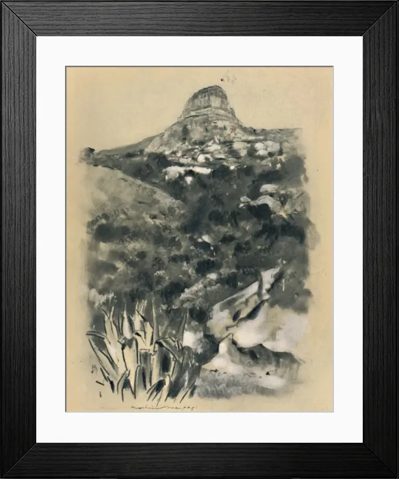Framed Print : Bloemfontein, 1903. Artist: Mortimer L Menpes Framed Print : Bloemfontein, 1903. Artist: Mortimer L Menpes