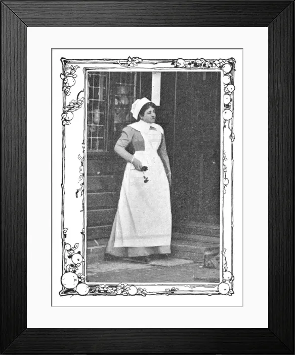Framed Print : Lady Henry Somerset in Nurses Costume, 1901. Artist: Henry Peach Robinson Framed Print : Lady Henry Somerset in Nurses Costume, 1901. Artist: Henry Peach Robinson