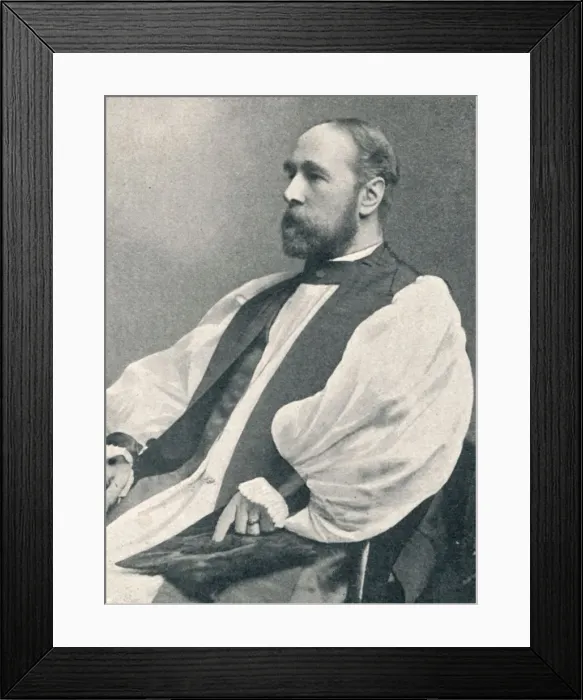 Framed Print : The Right Rev. Dr. Norman Straton, Bishop of Sodor and Man, 1901. Artist: James Russell Framed Print : The Right Rev. Dr. Norman Straton, Bishop of Sodor and Man, 1901. Artist: James Russell