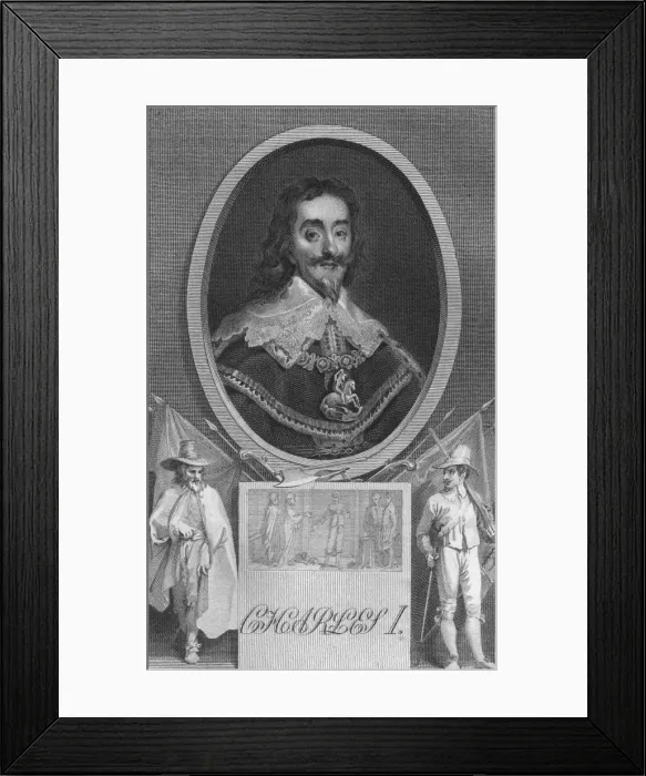 Framed Print : Charles I, 1789 Framed Print : Charles I, 1789