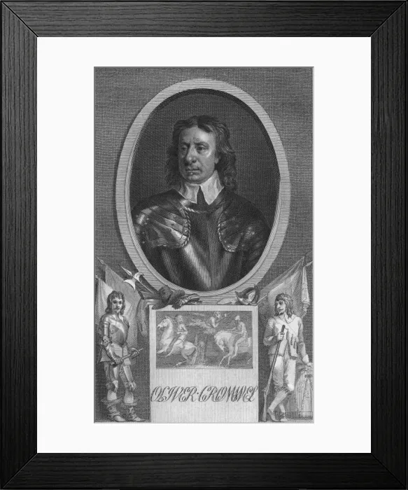 Framed Print : Oliver Cromwell, 1789 Framed Print : Oliver Cromwell, 1789