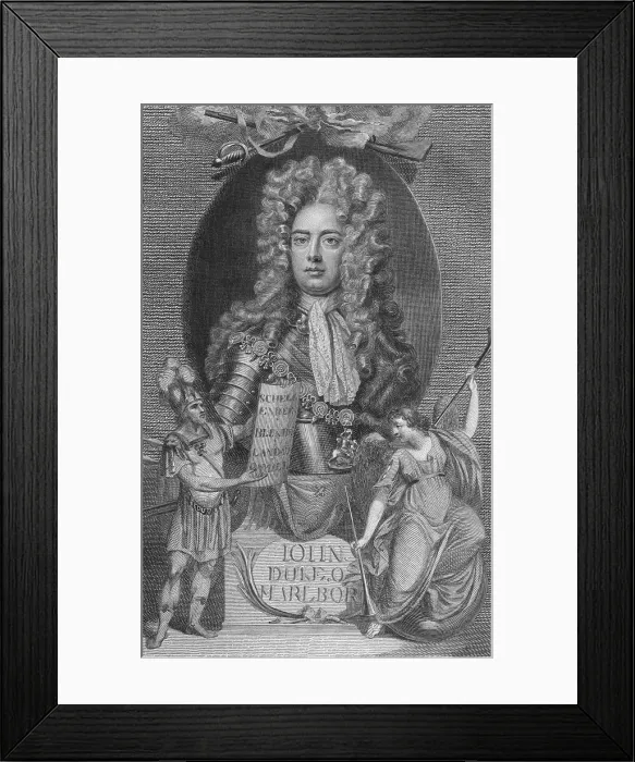 Framed Print : John, Duke of Marlborough, 1790 Framed Print : John, Duke of Marlborough, 1790