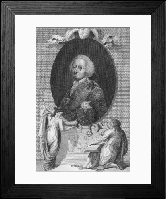 Framed Print : Frederick, Prince of Wales, 1790 Framed Print : Frederick, Prince of Wales, 1790
