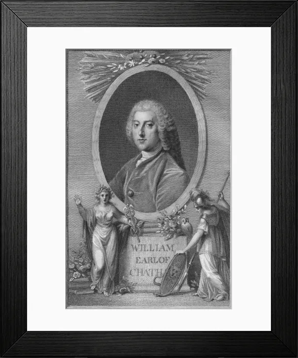 Framed Print : William, Earl of Chatham, 1790 Framed Print : William, Earl of Chatham, 1790