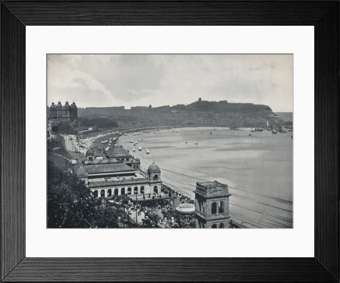 Framed Print : Scarborough - General View of the South Bay, 1895 Framed Print : Scarborough - General View of the South Bay, 1895