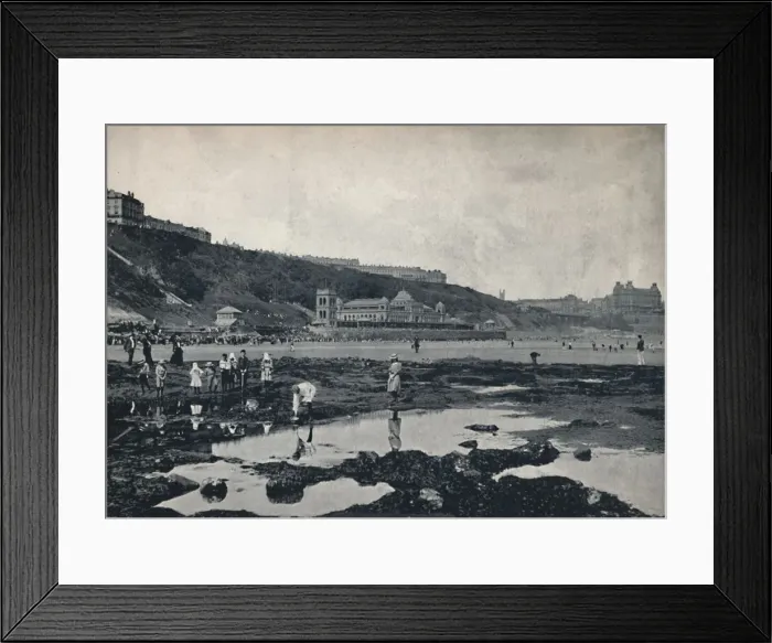 Framed Print : Scarborough - View from the Rocks, 1895 Framed Print : Scarborough - View from the Rocks, 1895