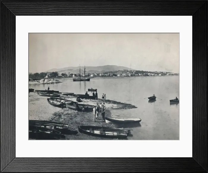 Framed Print : Dunoon - View on the Clyde, 1895 Framed Print : Dunoon - View on the Clyde, 1895