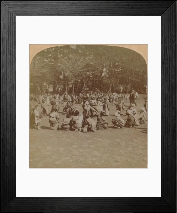 Framed Print : Ueno Park, the Childrens Paradise of Tokyo, Japan, 1896 Framed Print : Ueno Park, the Childrens Paradise of Tokyo, Japan, 1896