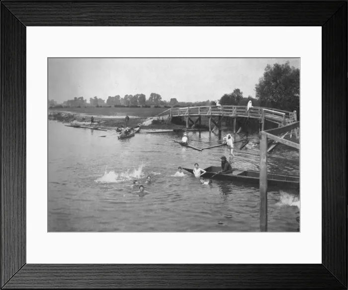 Framed Print : Upper Hope, 1935. Artists: Mr Mundy, Hills and Saunders Framed Print : Upper Hope, 1935. Artists: Mr Mundy, Hills and Saunders