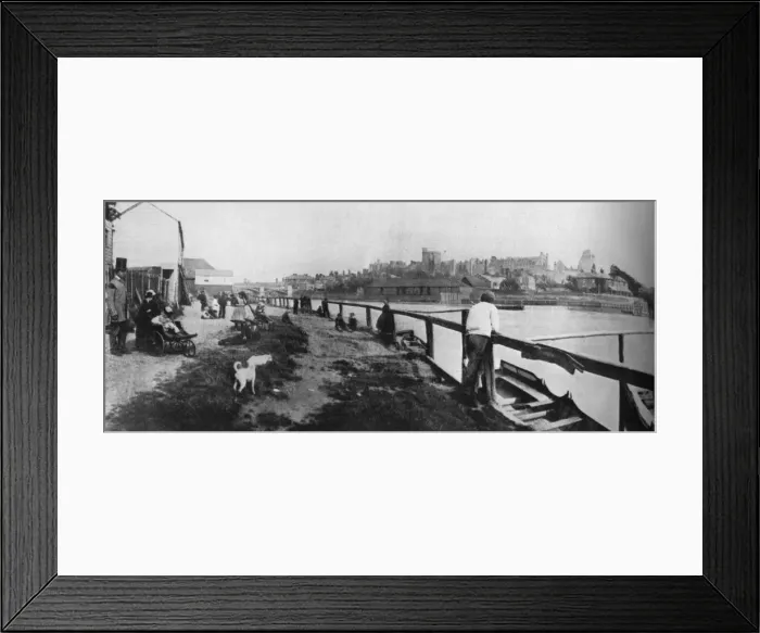 Framed Print : Rafts, Upper End, about 1850, 1935. Artists: Mr Mundy, Hills and Saunders Framed Print : Rafts, Upper End, about 1850, 1935. Artists: Mr Mundy, Hills and Saunders